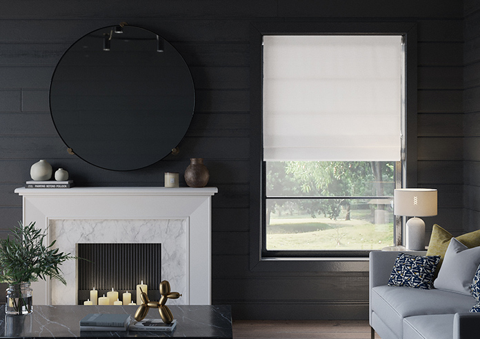 Tussah, Snowdrift - Roman Blind - Image 3